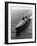 Liner United States Steaming across the Atlantic-Peter Stackpole-Framed Photographic Print