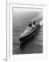 Liner United States Steaming across the Atlantic-Peter Stackpole-Framed Photographic Print