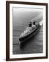 Liner United States Steaming across the Atlantic-Peter Stackpole-Framed Photographic Print