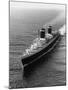 Liner United States Steaming across the Atlantic-Peter Stackpole-Mounted Photographic Print