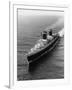 Liner United States Steaming across the Atlantic-Peter Stackpole-Framed Photographic Print