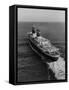 Liner United States Steaming across the Atlantic-Peter Stackpole-Framed Stretched Canvas