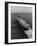 Liner United States Steaming across the Atlantic-Peter Stackpole-Framed Photographic Print