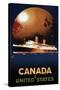 Liners To The United States & Canada-null-Stretched Canvas