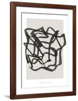 Lines 1-Design Fabrikken-Framed Art Print