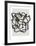 Lines 1-Design Fabrikken-Framed Art Print