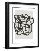 Lines 1-Design Fabrikken-Framed Art Print