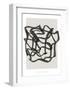 Lines 1-Design Fabrikken-Framed Art Print