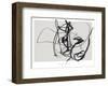 Lines 2-Design Fabrikken-Framed Art Print