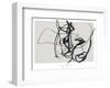 Lines 2-Design Fabrikken-Framed Art Print