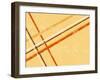 Lines Background-one AND only-Framed Photographic Print