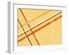 Lines Background-one AND only-Framed Photographic Print