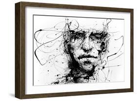 Lines Hold The Memories-Agnes Cecile-Framed Art Print