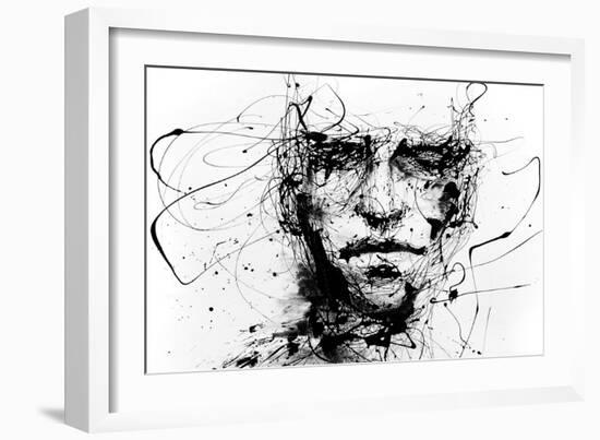 Lines Hold The Memories-Agnes Cecile-Framed Art Print