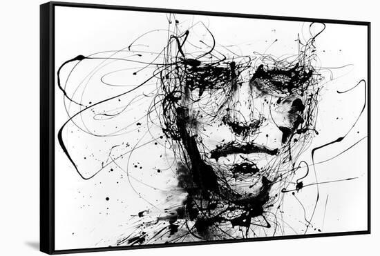 Lines Hold The Memories-Agnes Cecile-Framed Stretched Canvas