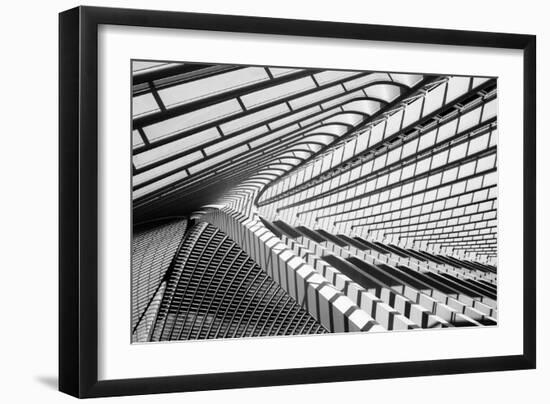 Lines in Liege-Jeroen Van-Framed Photographic Print