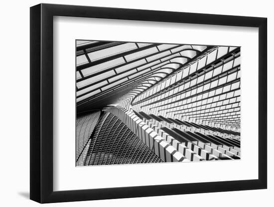 Lines in Liege-Jeroen Van-Framed Photographic Print