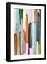 Lines of Abstract-Emma Peal-Framed Art Print