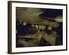 Lines of Skulls in Cave, Indonesia-Michael Brown-Framed Photographic Print