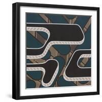 Lines Project 56-Eric Carbrey-Framed Giclee Print