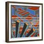 Lines Project 65-Eric Carbrey-Framed Giclee Print