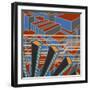 Lines Project 65-Eric Carbrey-Framed Giclee Print