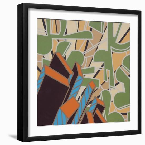 Lines Project 74-Eric Carbrey-Framed Giclee Print