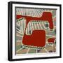 Lines Project 75-Eric Carbrey-Framed Giclee Print
