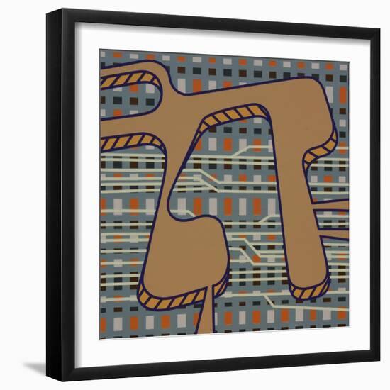 Lines Project 79-Eric Carbrey-Framed Giclee Print