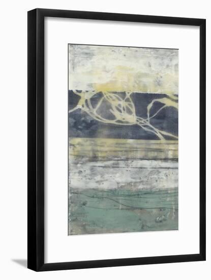 Lines & Waves I-Jennifer Goldberger-Framed Premium Giclee Print