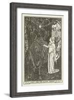 Linet and the Black Knight-Henry Justice Ford-Framed Giclee Print