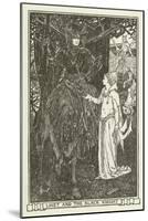 Linet and the Black Knight-Henry Justice Ford-Mounted Giclee Print