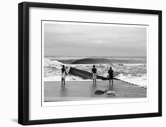 Lineup Lighthouse-Matthew Lusk-Framed Giclee Print