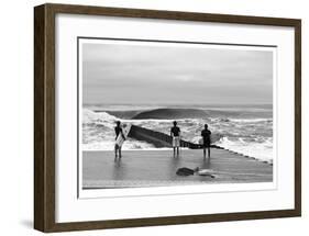 Lineup Lighthouse-Matthew Lusk-Framed Giclee Print