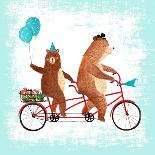 Bicycle Built for Bears-Ling's Workshop-Art Print