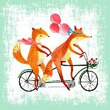 Bicycle Built for Bears-Ling's Workshop-Art Print