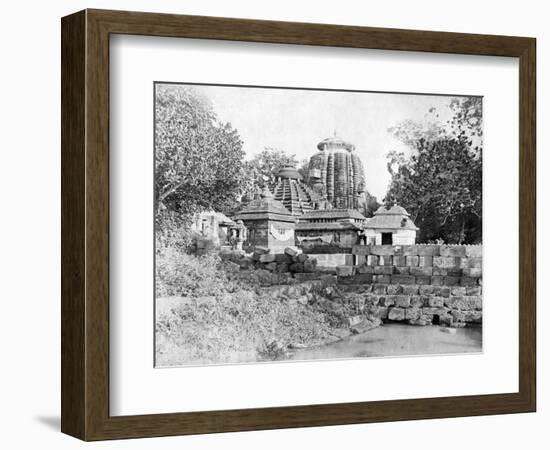 Lingaraj Temple, Bhubaneswar, Orissa, India, 1905-1906-FL Peters-Framed Giclee Print