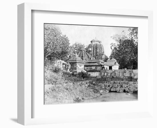 Lingaraj Temple, Bhubaneswar, Orissa, India, 1905-1906-FL Peters-Framed Giclee Print