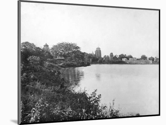 Lingaraj Temples, Bhubaneswar, Orissa, India, 1905-1906-FL Peters-Mounted Giclee Print