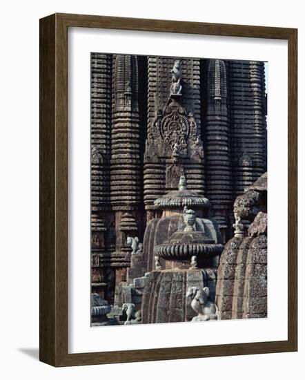 Lingaraja Temple, Bhubaneswar, Orissa State, India-Woolfitt Adam-Framed Photographic Print