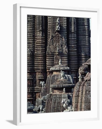 Lingaraja Temple, Bhubaneswar, Orissa State, India-Woolfitt Adam-Framed Photographic Print