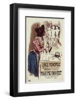 Linge monopole Maxime Faivret-Roedel-Framed Art Print