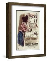 Linge monopole Maxime Faivret-Roedel-Framed Art Print