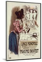 Linge monopole Maxime Faivret-Roedel-Mounted Art Print