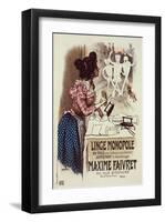 Linge monopole Maxime Faivret-Roedel-Framed Art Print