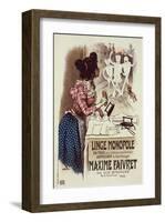 Linge monopole Maxime Faivret-Roedel-Framed Art Print