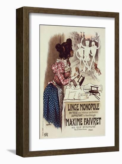 Linge monopole Maxime Faivret-Roedel-Framed Art Print