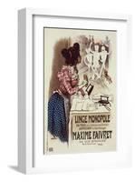 Linge monopole Maxime Faivret-Roedel-Framed Art Print