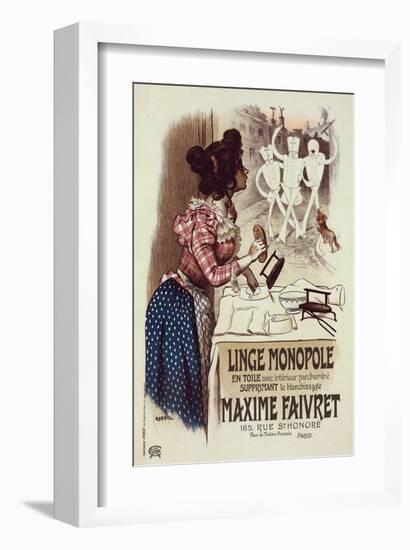 Linge monopole Maxime Faivret-Roedel-Framed Art Print