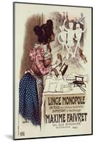 Linge monopole Maxime Faivret-Roedel-Mounted Art Print